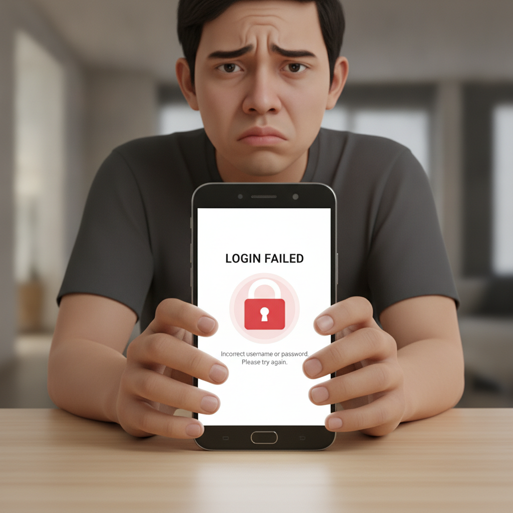 Illustration: Rouge Dynasty Login Problems: Fix 'Incorrect Password' and Account Locked Errors